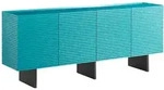 SIDEBOARD LYNN Blau Holz