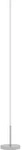 STEH-LAMPE Stahl Aluminium Silber