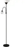 STEHLAMPE aus Metall & Kunststoff Schwarz