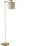 STEHLAMPE Metall Stoff Gold