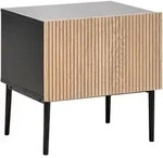 NACHTTISCH Schwarz/Braun Blythe