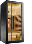 INFRAROTKABINE Trondheim90 natur mit Dual-Technologie & Hemlockholz