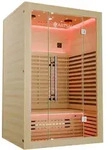 INFRAROTKABINE Trondheim120 natur mit Dual-Technologie & Hemlockholz