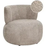 SESSEL Chenillegewebe Taupe Volda