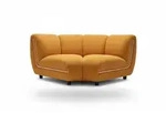 SESSEL LAYLA Gelb Velvet