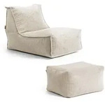 SITZSACK Cord Doze mit Hocker