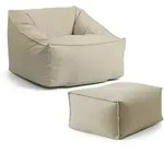 OUTDOOR SITZSACK Der Sunnyboy mit Hocker