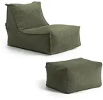 SITZSACK Cord Doze mit Hocker