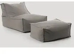 OUTDOOR SITZSACK und Hocker Der Sundowner