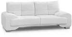 SOFA 3-SITZER Omega wei&szlig;