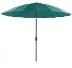 SONNENSCHIRM smaragdgr&uuml;n 255 cm Baia