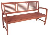 Gartenbank Madison Holz ca. 156x90x56 cm