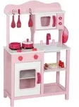 KINDERK&Uuml;CHE Spielk&uuml;che mit Backofen, Herd, Sp&uuml;le, Soundfunktion, Rosa