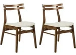 ESSZIMMERSTUHL 2er-Set Hellbeige Cynthiana