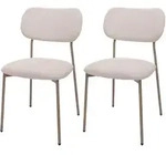 ESSZIMMERSTUHL Beige 2er-Set