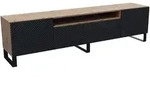 LOWBOARD CAVA 200/41/40 cm, Stand-TV-Schrank Eiche Artisan