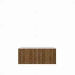 LOWBOARD ROVA 100/41/40 cm, H&auml;ngender TV-Schrank Wei&szlig; / Eichefarben