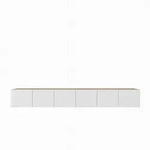 LOWBOARD MIVO 300/41/40 cm, H&auml;ngender TV-Schrank Eiche Artisan