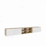 LOWBOARD LIVO 300/41/40 cm, H&auml;ngender TV-Schrank Eiche Artisan