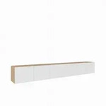 LOWBOARD CAVA 300/41/40 cm, H&auml;ngender TV-Schrank Eiche Artisan