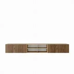 LOWBOARD VAREN 300/41/40 cm, H&auml;ngender TV-Schrank Eiche Artisan / Eichefarben
