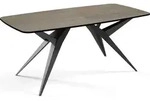 ESSTISCH Trax ausziehbar rechteckig oval, Braun 180-260/90/76 cm