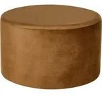 POUF Samtstoff Goldbraun Millen