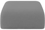 POUF MIRA-PUF 91x89x40 Grau cm Boucl&eacute; Modular Sitzhocker