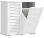 W&Auml;SCHESCHRANK, 70 x 38 x 73 cm Wei&szlig;