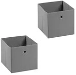 FALTBOX BELLA 2er-Set grau