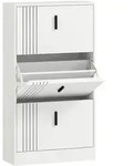 SCHUHSCHRANK MDF Wei&szlig;
