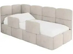 EINZELLBETT Jugendbett mit Bettkasten, Rechts - KIVY 80x200 Beige