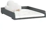 WICKELAUFSATZ Paolina Anthrazit 60 x 12.6 cm
