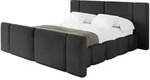 POLSTERBETT mit Bettkasten, Fu&szlig;teil und Lattenrost, Boxbett ohne Matratze - NILO-Z