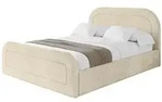 POLSTERBETT mit Bettkasten, Fu&szlig;teil und Lattenrost, Boxbett ohne Matratze -...