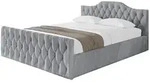 POLSTERBETT mit Bettkasten, Fu&szlig;teil und Lattenrost, Boxbett mit Matratze H3/H4...
