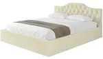 POLSTERBETT mit Bettkasten und Lattenrost, Bett mit Matratze H3/H4 - FALIO-V1...