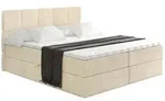 BOXBETT mit Matratze H4 und Lattenrost - LIRO - 160x200 - Beige Monolith
