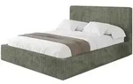 POLSTERBETT mit Bettkasten und Lattenrost, Bett mit Matratze H3/H4 - ALOVA-V1...