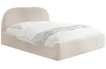 POLSTERBETT Puro mit Bettkasten, Beige Samt 160 x 200 cm &ndash; mit Metall-Lattenrost