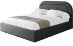 POLSTERBETT mit Bettkasten und Lattenrost, Bett mit Matratze H3/H4 - LERAY...
