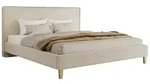 POLSTERBETT LUMARO CLASSIC 160/200 - Creme Stukture - Matratze Pocket