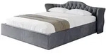 POLSTERBETT mit Bettkasten und Lattenrost, Bett mit Matratze H3/H4 - ZORAN-V1...