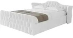 POLSTERBETT mit Bettkasten, Fu&szlig;teil und Lattenrost, Boxbett mit Matratze H3/H4...