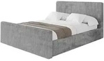 POLSTERBETT mit Bettkasten, Fu&szlig;teil und Lattenrost, Boxbett mit Matratze H3/H4...