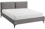 POLSTERBETT Sombra, Doppelbett 160x200 cm mit Taschenfedernmatratze 26 cm,