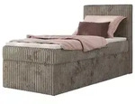 BOXBETT TILIANO 90/200 - Hellbraun Cord - H4 - Visco Topper - Rechts