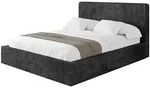 POLSTERBETT mit Bettkasten und Lattenrost, Bett mit Matratze H3/H4 - ALOVA-V1...
