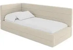 EINZELLBETT Jugendbett mit Bettkasten und Matratze H3/H4, Rechts - BEMY 90x200