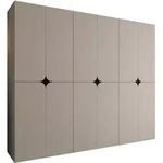 DREHT&Uuml;RENSCHRANK Espresso 240 cm